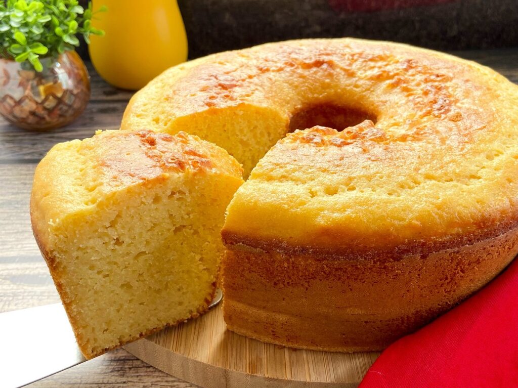 Bolo de Fubá Fofinho e Delicioso